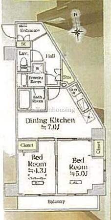 アイル押上ノースの物件間取画像